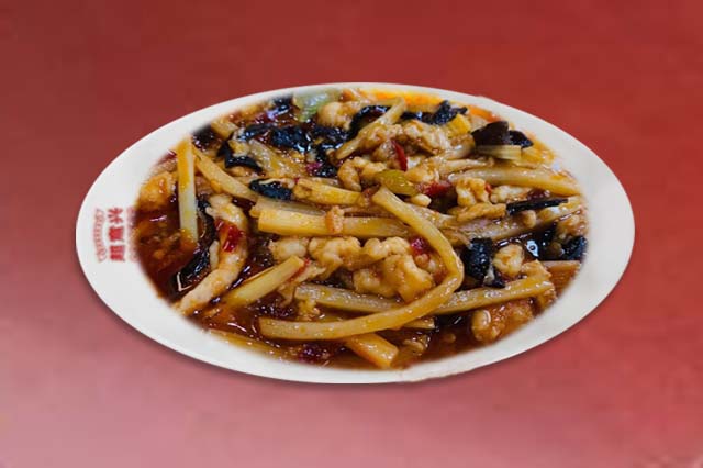 超意兴经典菜品-鱼香肉丝